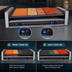 Thumbnail image #4 for Nemco Roll-A-Grill Slanted Hot Dog Roller Grill with Digital Temperature Readout, 75 Hot Dog Capacity