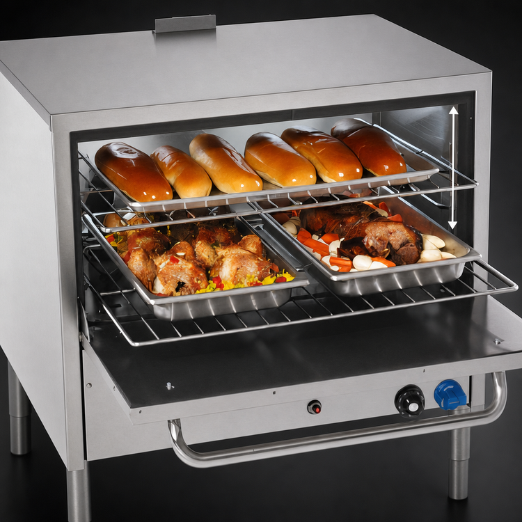 Product image #4 for Comstock-Castle Freestanding Gas Deck Bake Oven, 19-1/2-Inch Wide Deck