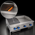 Thumbnail image #4 for Comstock-Castle 42-Inch Countertop Gas Char-Broiler and Griddle Combination