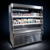 Thumbnail image #4 for Howard-McCray 35E Series Dairy Open Merchandiser Open-Air Cooler, 39-Inch Wide x 60-Inch High, Self-Contained Refrigeration, LED Shelves