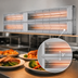 Thumbnail image #4 for Hatco Glo-Ray® 54-Inch Double Lighted Infrared Strip Heater