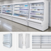 Thumbnail image #5 for Howard-McCray Ovation Series Remote Dairy Open Merchandiser with 3 Rows of LED Lighted Shelves, 75 Inch W x 72 Inch H