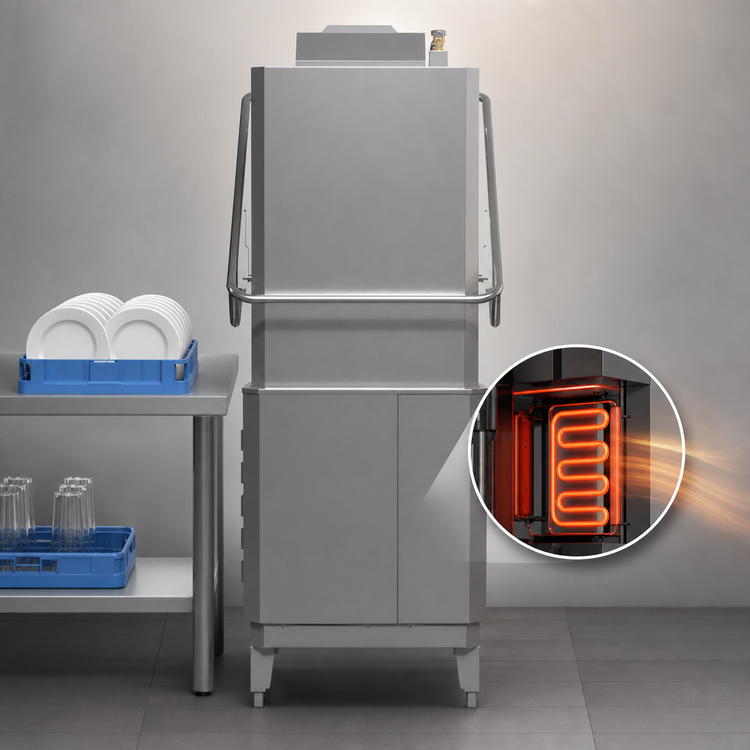 Product image #4 for Insinger CX20HVG Premier Series High Temp Ventless Door-Type Dishwasher