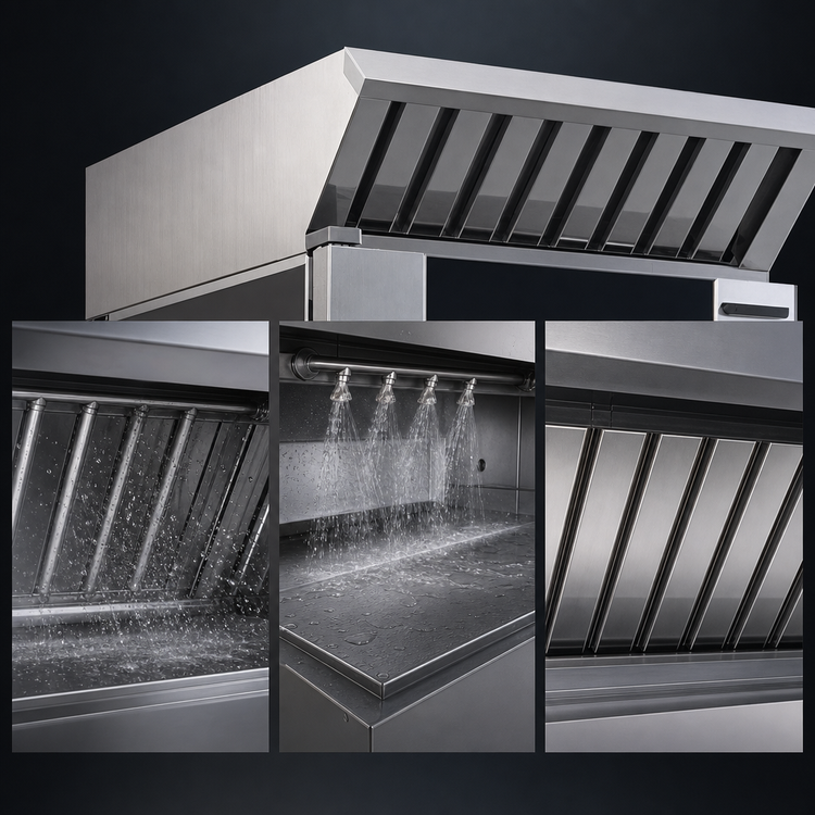 Product image #4 for UNOX ChefTop MIND.Maps Plus Ventless Steam Condensing Hood