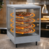 Thumbnail image #4 for Nemco 6452-2 Countertop Pass-Thru Pizza Merchandiser with 4-Tier Rotating Rack