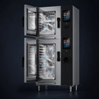 Thumbnail image #4 for Lainox Naboo 5.0 NAE161B Double-Stacked Electric Combi Oven, 6 x 1/1 GN + 10 x 1/1 GN, Direct Steam