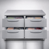 Thumbnail image #4 for Continental Refrigerator SWF48N-FB-D 48
