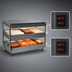 Thumbnail image #4 for Nemco 18-Inch Countertop Heated Shelf Merchandiser with Dual Slanted Shelves