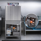 Thumbnail image #4 for Jackson WWS Conserver® CONSERVER XL-E-LTH Universal Low-Temperature Chemical Door-Type Dishwasher, Stainless Steel, 39 Racks/Hour