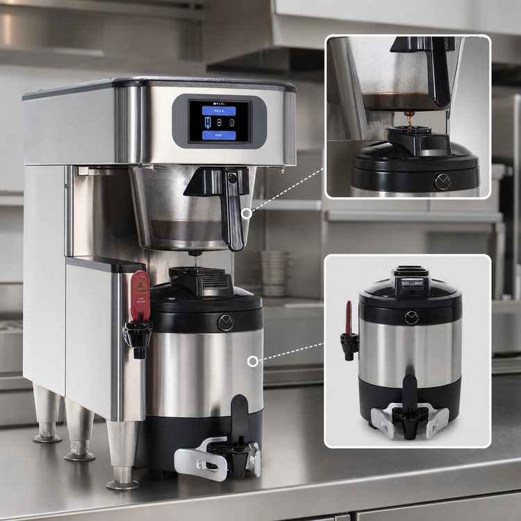 Product image #4 for BUNN ICB TF Platinum Edition Single Automatic Coffee Brewer for 1-Gallon Servers