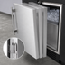 Thumbnail image #4 for True Residential 15-Inch ADA Undercounter Full-Size/Dice Clear Ice Machine with 28 lb Storage Bin, Left-Hinged Stainless Solid Door