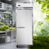 Thumbnail image #4 for Continental Refrigerator 1FESNSA One-Section Extra-Wide Stainless Steel Shallow Depth Reach-In Freezer