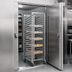 Thumbnail image #4 for Channel Manufacturing WS02 Stainless Steel Walk-In Bun Pan Rack, End Load, 2-Inch Angle Spacing, 27 Full-Size Pan Capacity, 5-Inch Swivel Casters