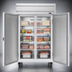Thumbnail image #4 for Beverage Air Horizon Series 45.2 Cu. Ft. Two-Section Reach-In Freezer with Top-Mounted Self-Contained Refrigeration and 2 Solid Hinged Doors