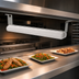 Thumbnail image #4 for Vollrath 72-Inch Low Profile Unlighted Strip Heat Lamp, 208V Direct Wired