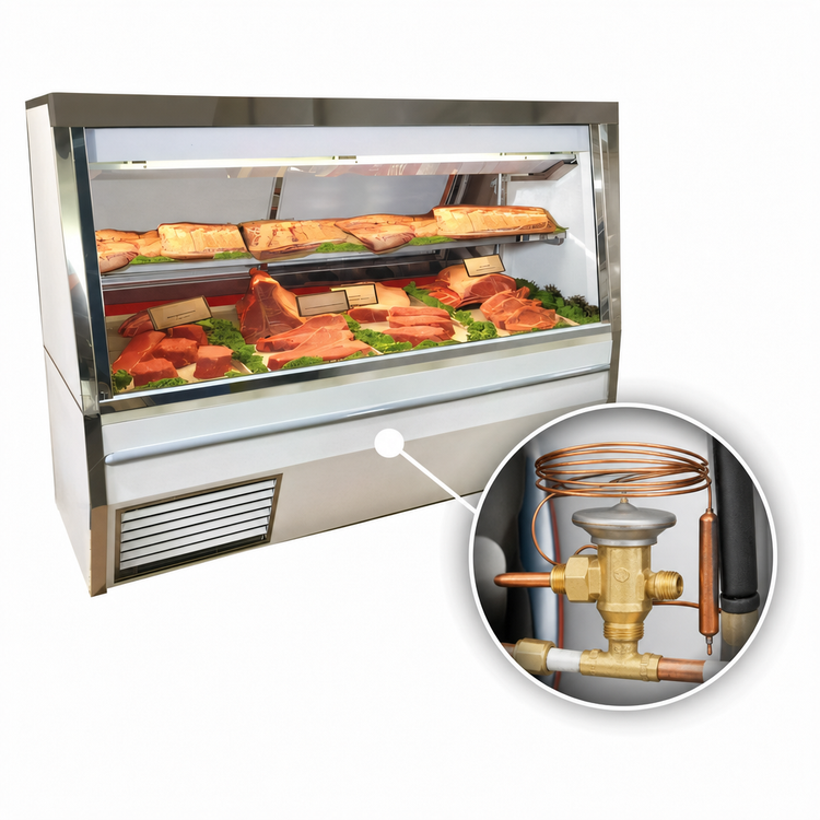 Product image #4 for Howard-McCray 34N Series 144-Inch Remote Double Duty Red Meat Service Case with LED Lighting