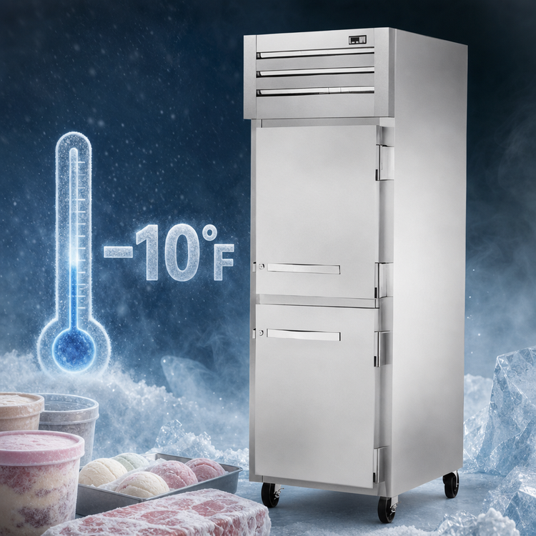 Product image #4 for True SPEC SERIES One-Section Reach-In Freezer with (2) Half Swing Solid Doors