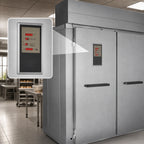 Thumbnail image #4 for Baxter Manufacturing RPW2S-120.5"D Double-Wide Roll-In Retarder/Proofer Cabinet, Digital Controls, Stainless Steel, Remote Refrigeration Ready