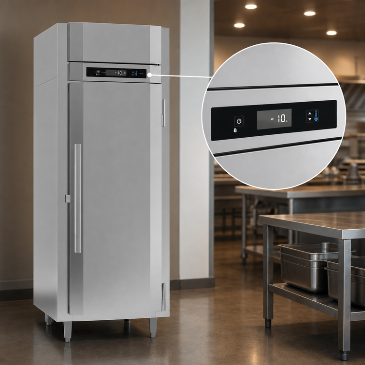Product image #4 for Victory UltraSpec Extra Wide Single-Section Solid Door Reach-In Freezer, 24.08 Cu. Ft., Self-Contained