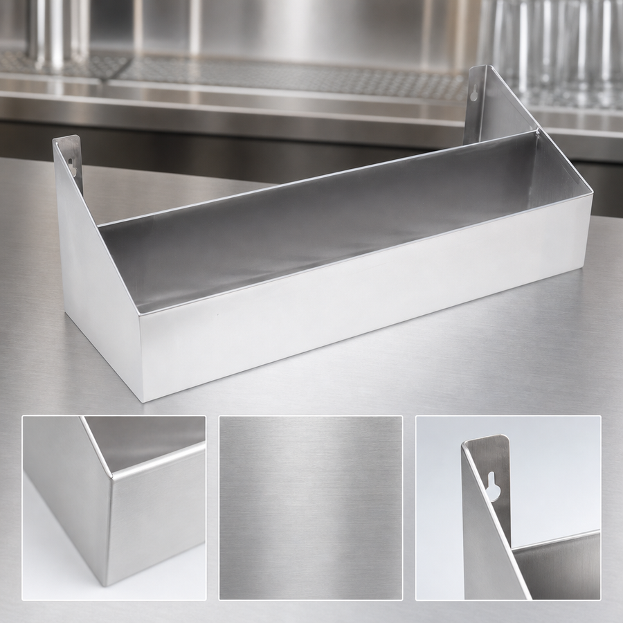18-Gauge Stainless Steel Construction