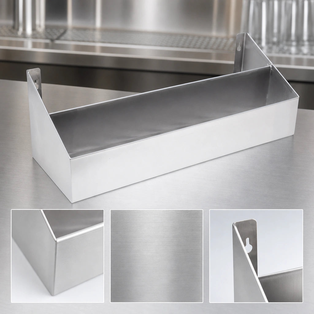 18-Gauge Stainless Steel Construction