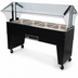 Thumbnail image #4 for Advance Tabco Triumph Supreme 4-Well Portable Electric Hot Food Buffet Table with Open Base, 120V