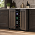 Thumbnail image #5 for KoolMore 24-Inch Dual Zone Panel-Ready French Door Under-Counter Wine Cooler