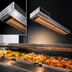 Thumbnail image #4 for Hatco Glo-Ray 30-Inch High-Watt Lighted Dual Infra-Black Strip Heater