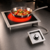 Thumbnail image #4 for Wells HC-1006 Built-In 12-5/8-Inch Electric Ceramic Glass Hotplate, 1-Burner, 120V