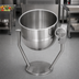 Thumbnail image #4 for Legion TWP-60 60-Gallon Direct Steam Tilting Kettle with 304 Stainless Steel Liner, 2/3 Jacket, and Pedestal Base