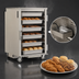 Thumbnail image #5 for FWE Clymate IQ Mobile Heated Holding Cabinet with Controlled Venting, 6-Pair Universal Tray Slides