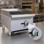 Thumbnail image #5 for Black Diamond 16-Inch Countertop Gas Charbroiler, Radiant Heat, Natural Gas, 1 Burner