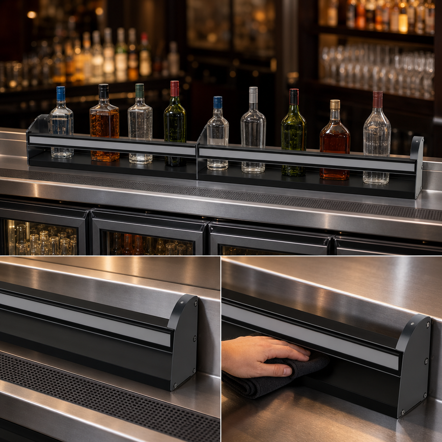 Open Step-and-Rail Design