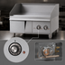 Thumbnail image #5 for Lang LG Series 24-Inch Countertop Gas Griddle with 1-Inch Steel Plate and Electric Snap-Action Thermostats