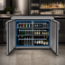 Thumbnail image #4 for Glastender C1SB48 48-Inch Two-Section Side-Serviced Back Bar Cooler