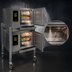 Thumbnail image #4 for AccuTemp Evolution Connected Double-Stack Boilerless Convection Steamer, 2 Compartments, 3-Pan Capacity Each, 440V, 12 kW