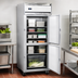 Thumbnail image #4 for Continental Refrigerator 1FESNSSHD One-Section Extra-Wide Shallow Depth Reach-In Freezer with Half-Height Solid Doors