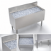 Thumbnail image #4 for Krowne Royal Series 48-Inch Underbar Ice Bin/Cocktail Unit with 10-Circuit Cold Plate