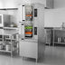 Thumbnail image #3 for Crown DCX-10-36 Two Compartment Full-Size Direct Steam Convection Steamer with Cabinet Base