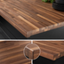 Thumbnail image #4 for John Boos Boos Block Blended Edge-Grain American Black Walnut Kitchen Countertop, 96 x 36 x 1-1/2 Inches, Varnique Finish