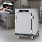 Thumbnail image #4 for Metro C5 C595-SFS-LPFC Half-Height Pass-Thru Humidity-Controlled Heated Holding & Proofing Cabinet, 8-Pan, Solid & Glass Doors, Touchscreen
