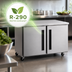 Thumbnail image #4 for Centerline by Traulsen 36-Inch Compact Two-Section Undercounter Freezer with Rear-Mount Refrigeration and Solid Left/Right Hinged Doors