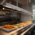 Thumbnail image #4 for Hatco Ultra-Glo 72-Inch Double Ceramic Tile Infrared Food Warmer Strip Heat Lamp