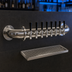 Thumbnail image #4 for Glastender Pipe Wall Draft Dispensing Tower, Wall-Mount, 8 Faucets, Glycol-Cooled, Mirror Finish