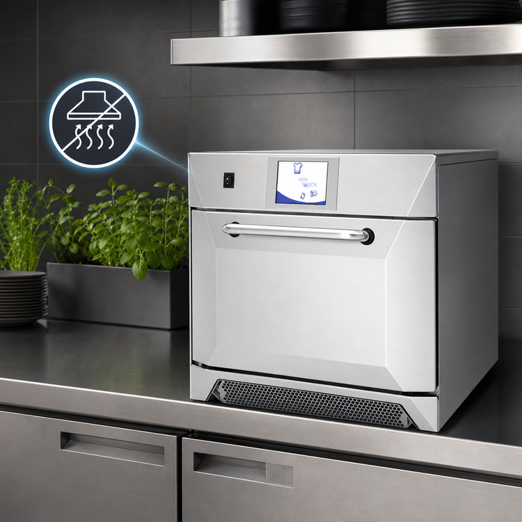 Product image #4 for eikon E4S Ventless High-Speed Oven with Microwave, Air Impingement, and Convection Cooking
