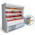 Thumbnail image #4 for Howard-McCray 32E Series 74-Inch Remote Meat Open Merchandiser, Open Front, LED, White