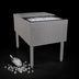 Thumbnail image #4 for Glastender Stainless Steel Pass-Thru Service Station Ice Bin, 24 x 38 Inch, 175 lb. Capacity