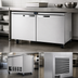 Thumbnail image #4 for True SPEC Series 60-Inch 2-Section Undercounter Freezer, -10°F, Stainless Steel