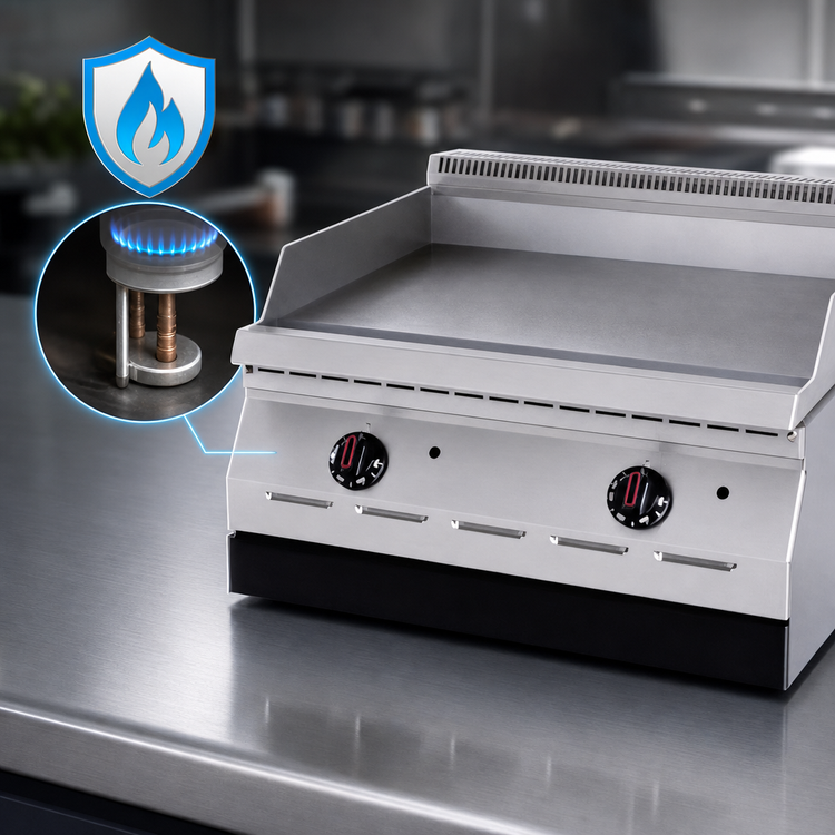 Product image #4 for Garland Designer Series 15-Inch Countertop Gas Griddle with Flame Failure Protection
