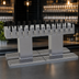 Thumbnail image #4 for Glastender Double-Sided Glycol-Cooled Draft Dispensing Tower, 24 Faucets, 2 Columns, Countertop, Grainline Finish